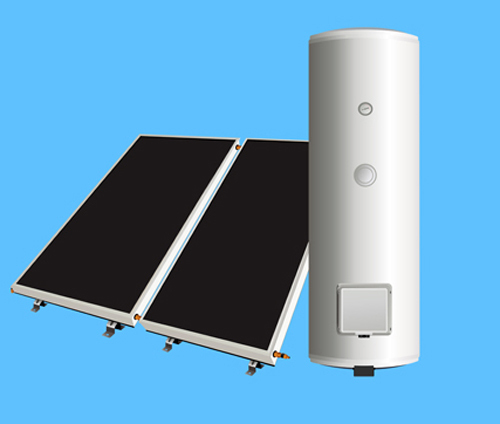 Thermodynamtic tank and solar panel 