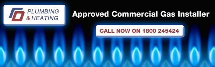 commercial gas RD Plumbing Logo